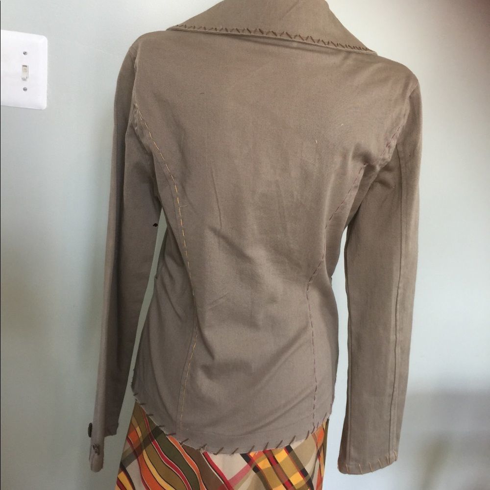 Vintage Patchwork Jacket Small - image 5